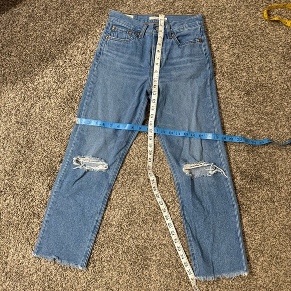 Levi’s Premium Wedgie Straight Crop Size 25 - Picture 10 of 10